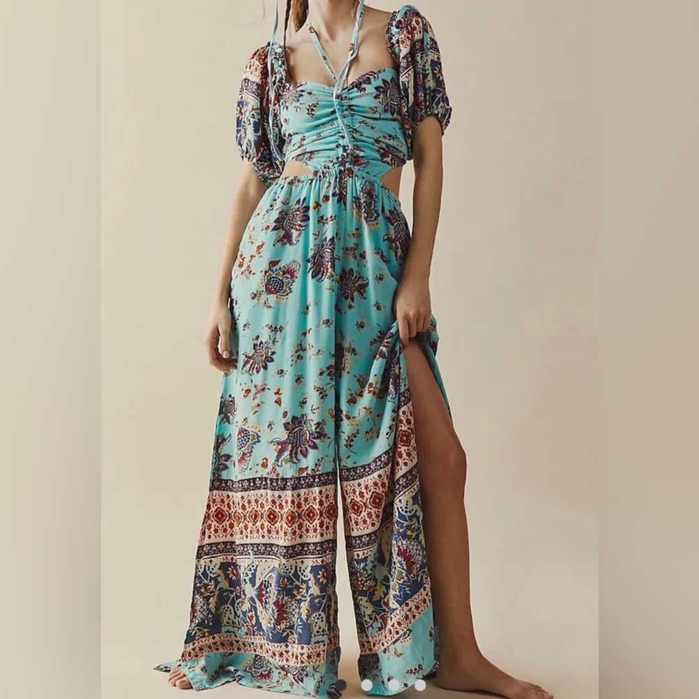 Free People Citrus Skies Jumpsuit